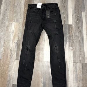 Black Forever 21 Size 30 Men Denim Pant